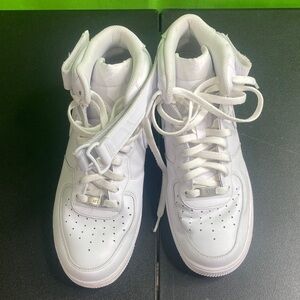 White High-Top Sneakers
